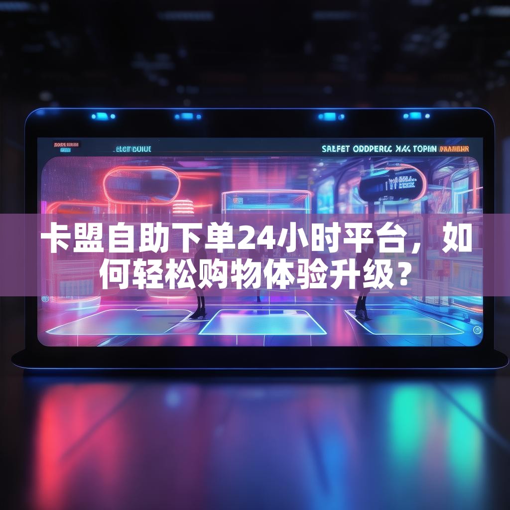 卡盟自助下单24小时平台，如何轻松购物体验升级？