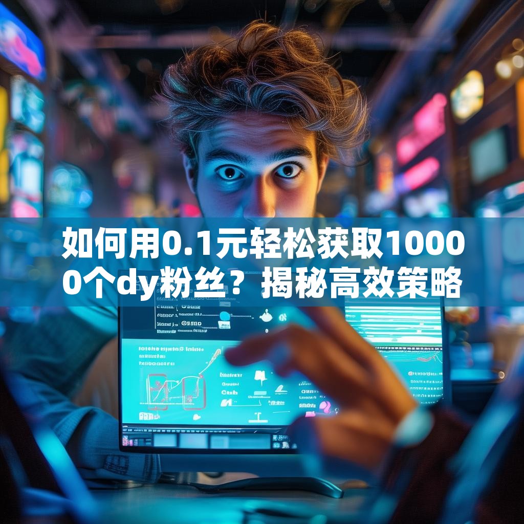 如何用0.1元轻松获取10000个dy粉丝？揭秘高效策略！