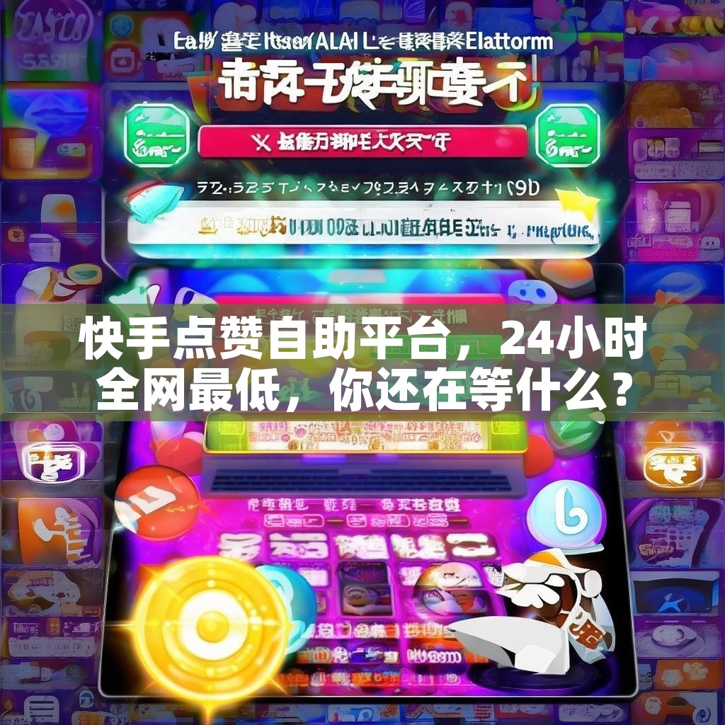 快手点赞自助平台，24小时全网最低，你还在等什么？