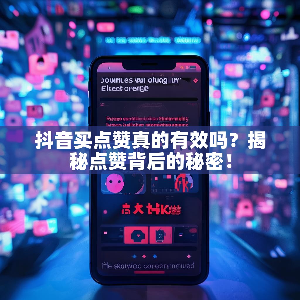 抖音买点赞真的有效吗？揭秘点赞背后的秘密！