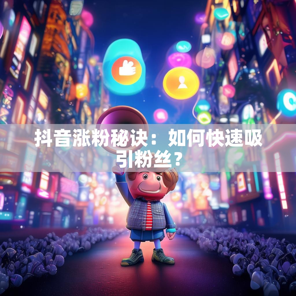 抖音涨粉秘诀：如何快速吸引粉丝？