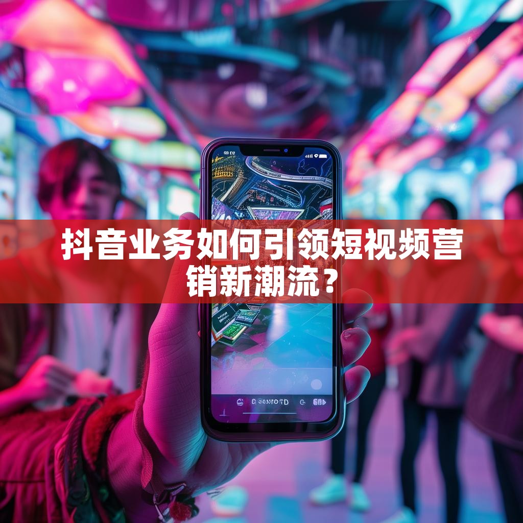 抖音业务如何引领短视频营销新潮流？