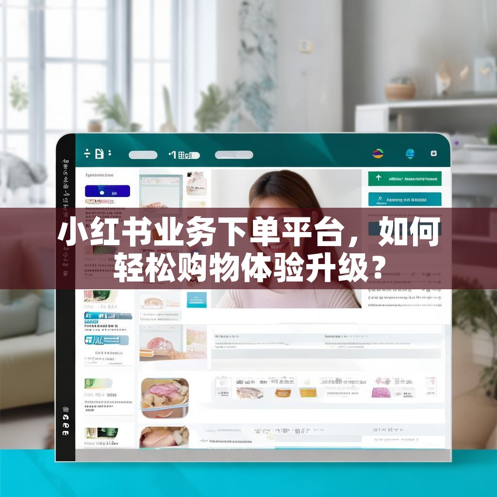 小红书业务下单平台，如何轻松购物体验升级？