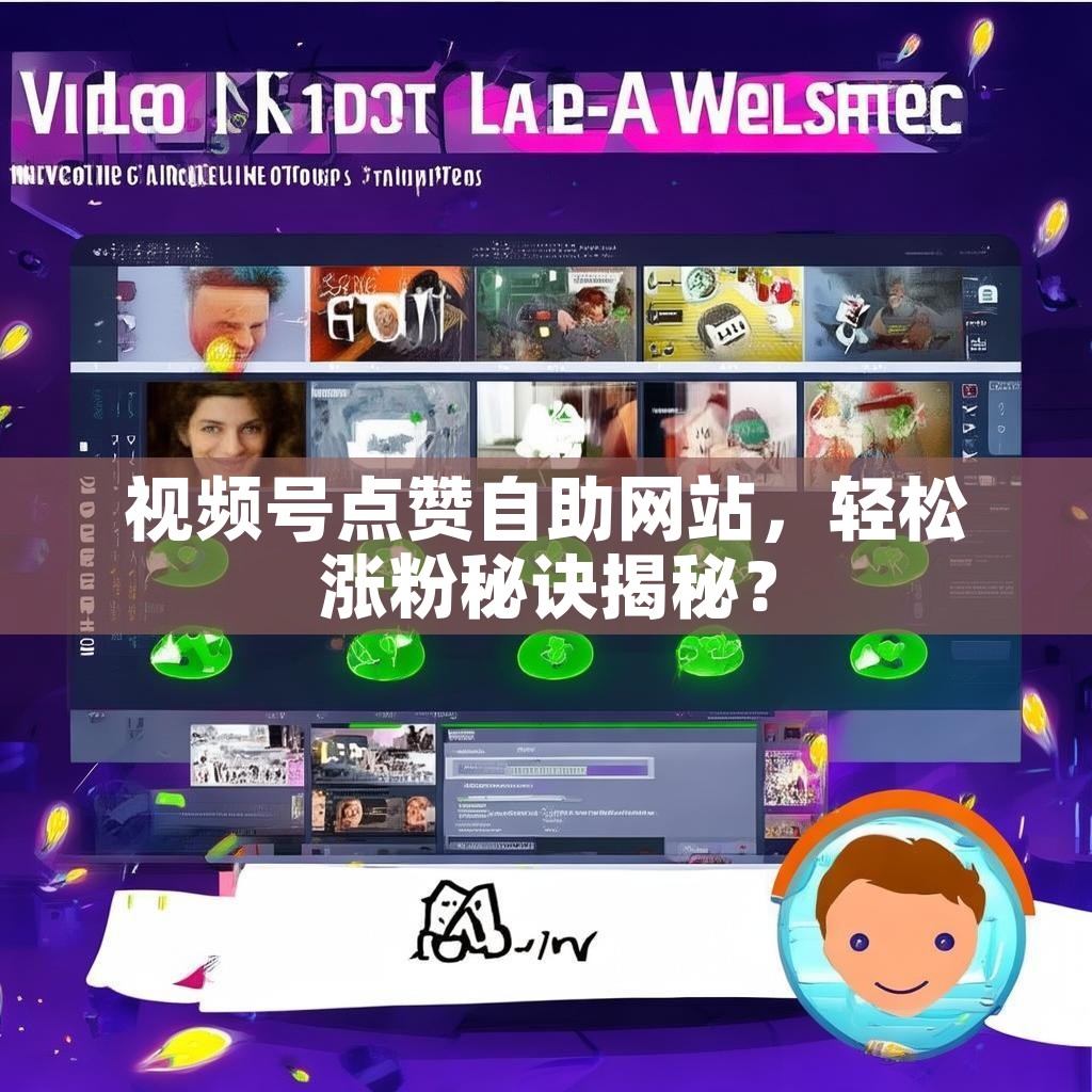 视频号点赞自助网站，轻松涨粉秘诀揭秘？