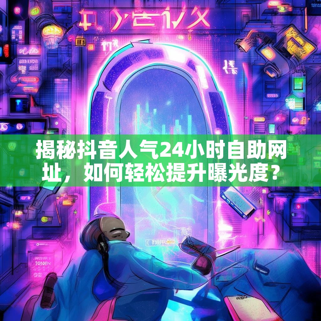 揭秘抖音人气24小时自助网址，如何轻松提升曝光度？