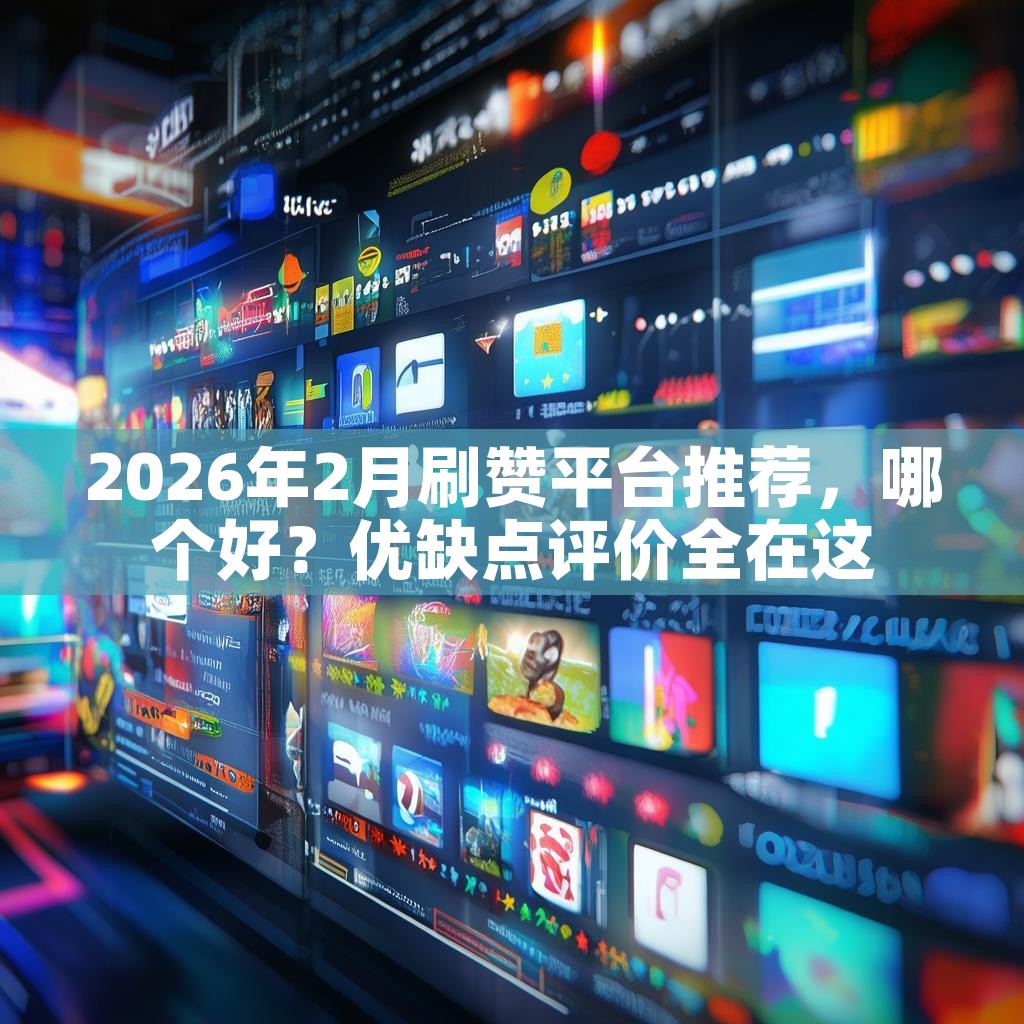 2026年2月刷赞平台推荐，哪个好？优缺点评价全在这