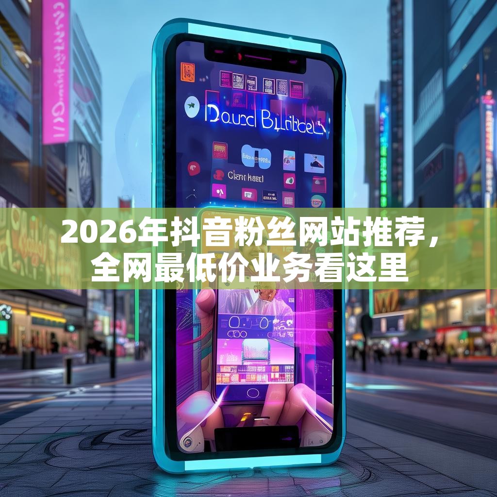 2026年抖音粉丝网站推荐，全网最低价业务看这里