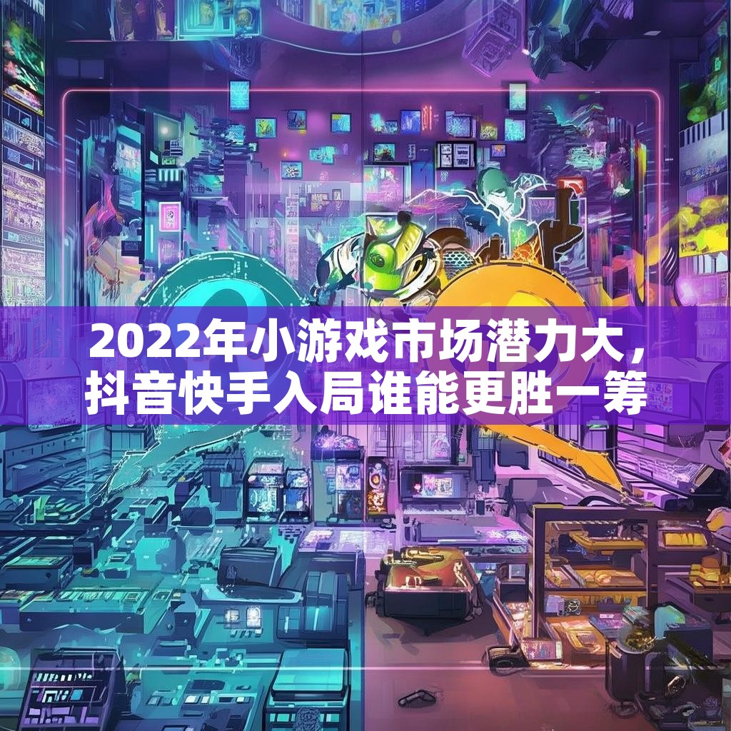 2022年小游戏市场潜力大，抖音快手入局谁能更胜一筹？