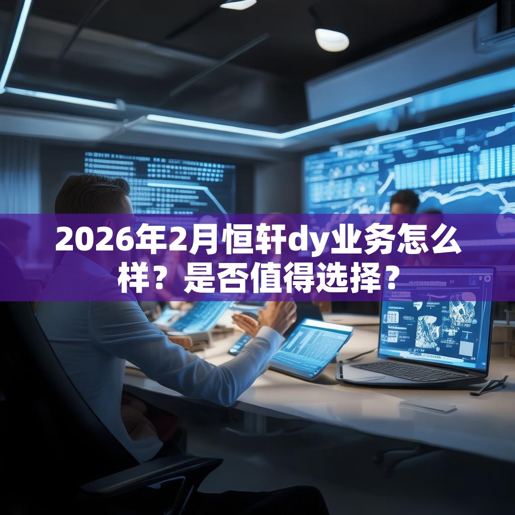 2026年2月恒轩dy业务怎么样？是否值得选择？