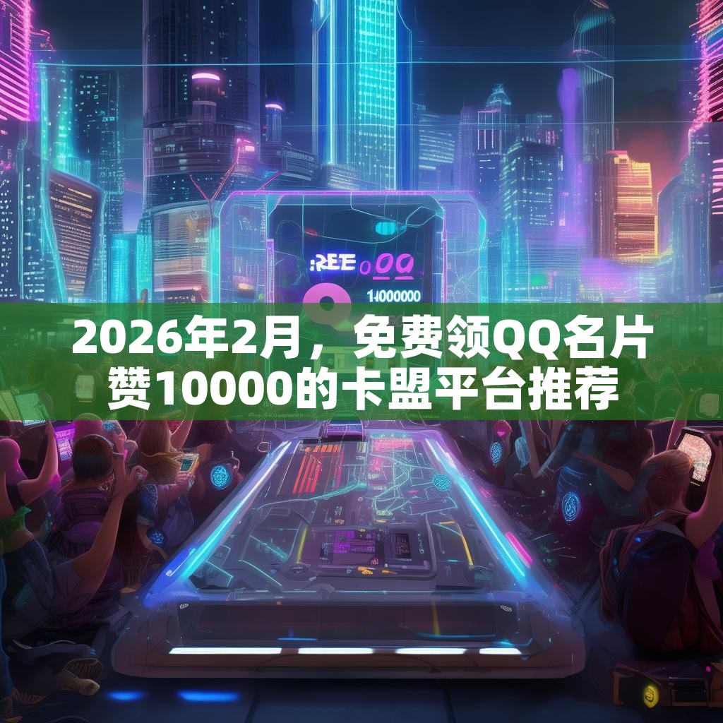 2026年2月，免费领QQ名片赞10000的卡盟平台推荐
