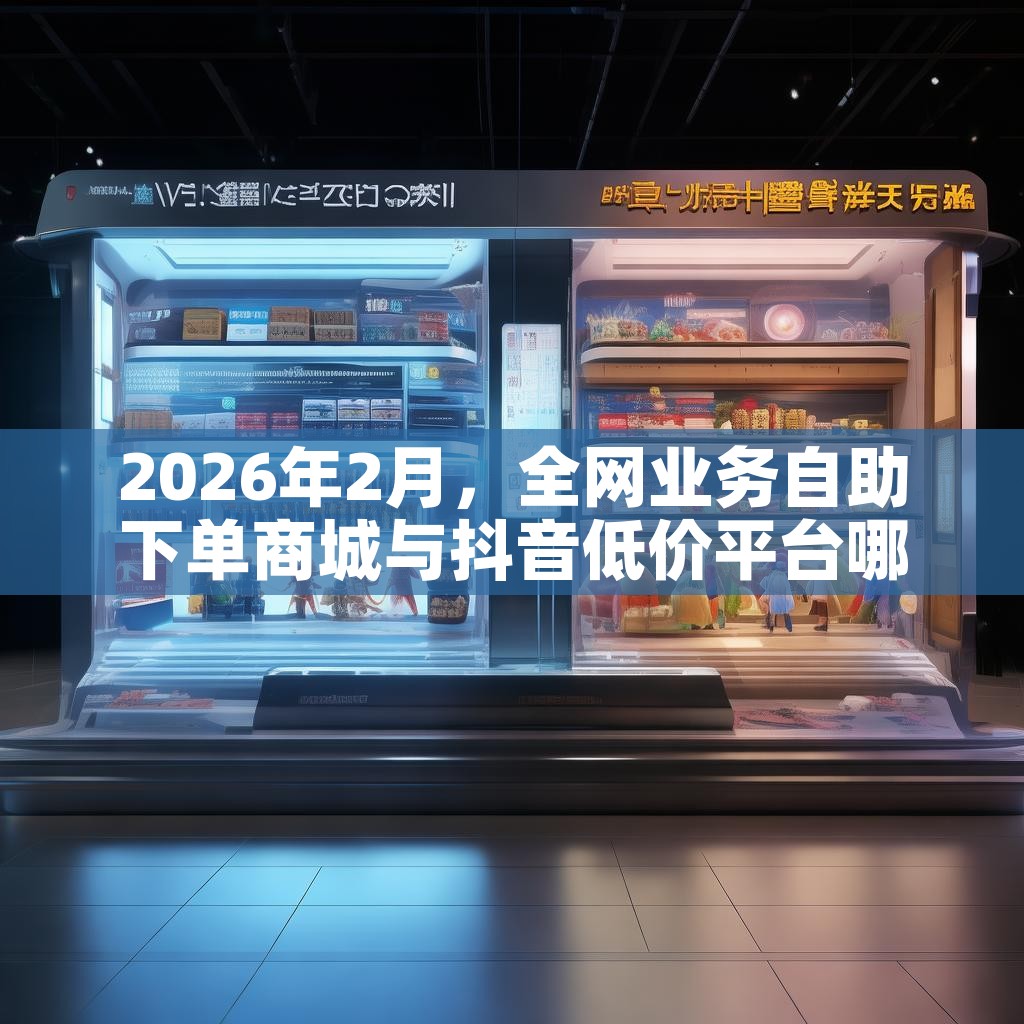 2026年2月，全网业务自助下单商城与抖音低价平台哪个好？