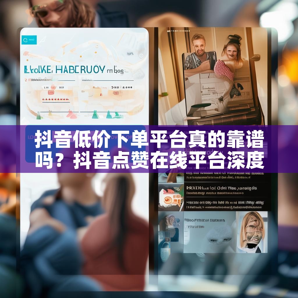 抖音低价下单平台真的靠谱吗?抖音点赞在线平台深度揭秘 抖音低价下单平台真的靠谱吗?抖音点赞在线平台深度揭秘