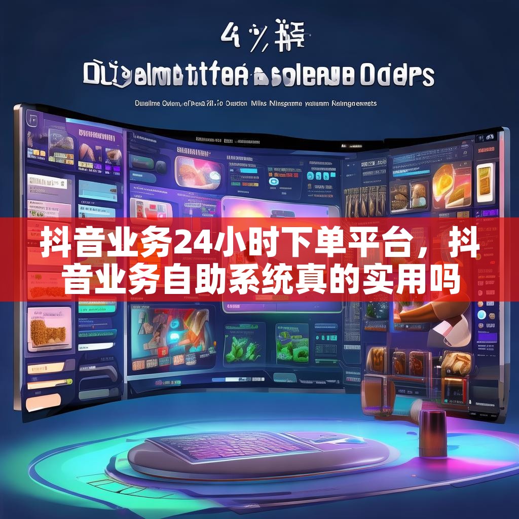抖音业务24小时下单平台，抖音业务自助系统真的实用吗？
