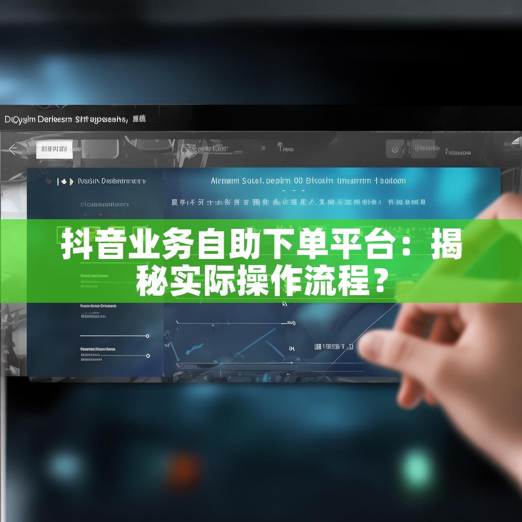 抖音业务自助下单平台:揭秘实际操作流程? 抖音业务自助下单平台:揭秘实际操作流程?