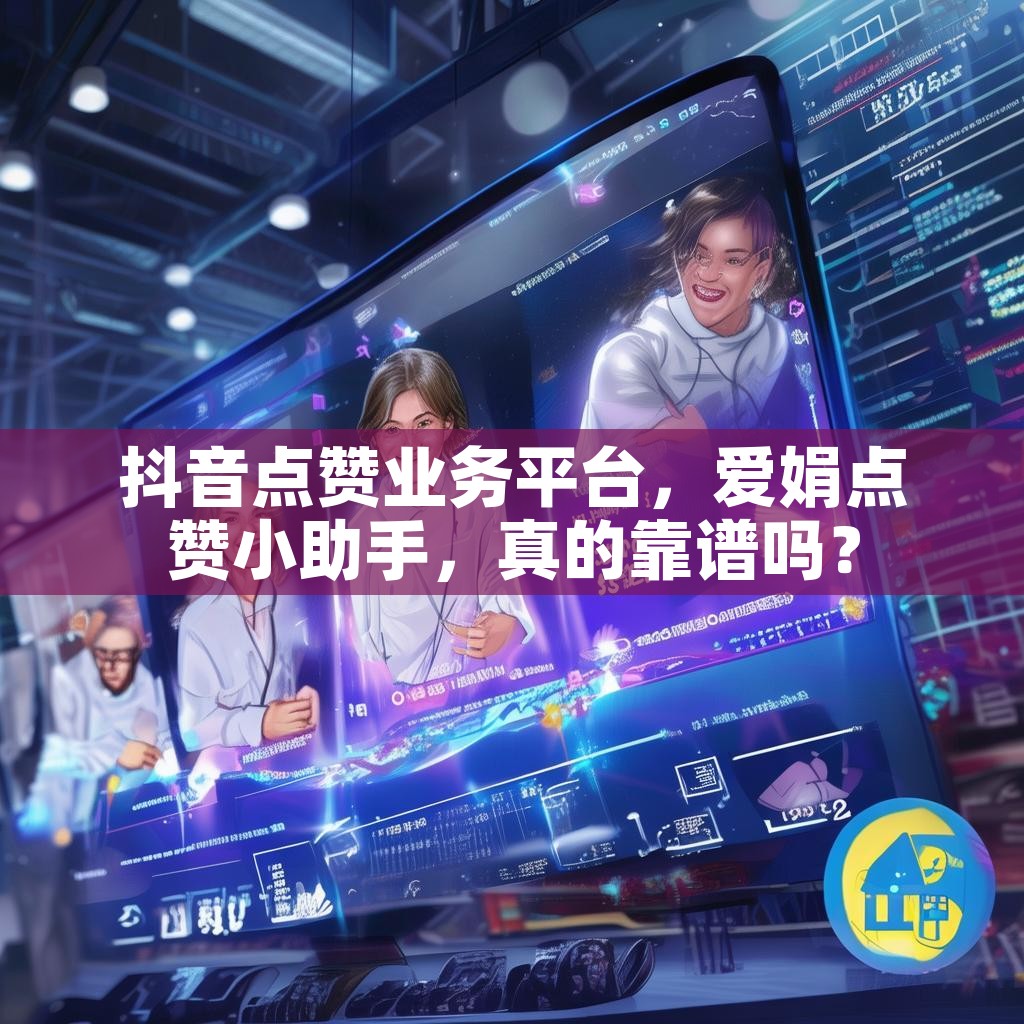 抖音点赞业务平台，爱娟点赞小助手，真的靠谱吗？
