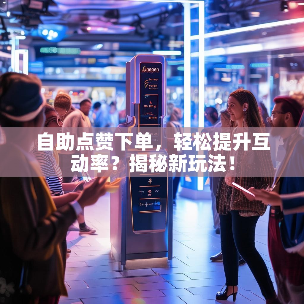 自助点赞下单，轻松提升互动率？揭秘新玩法！