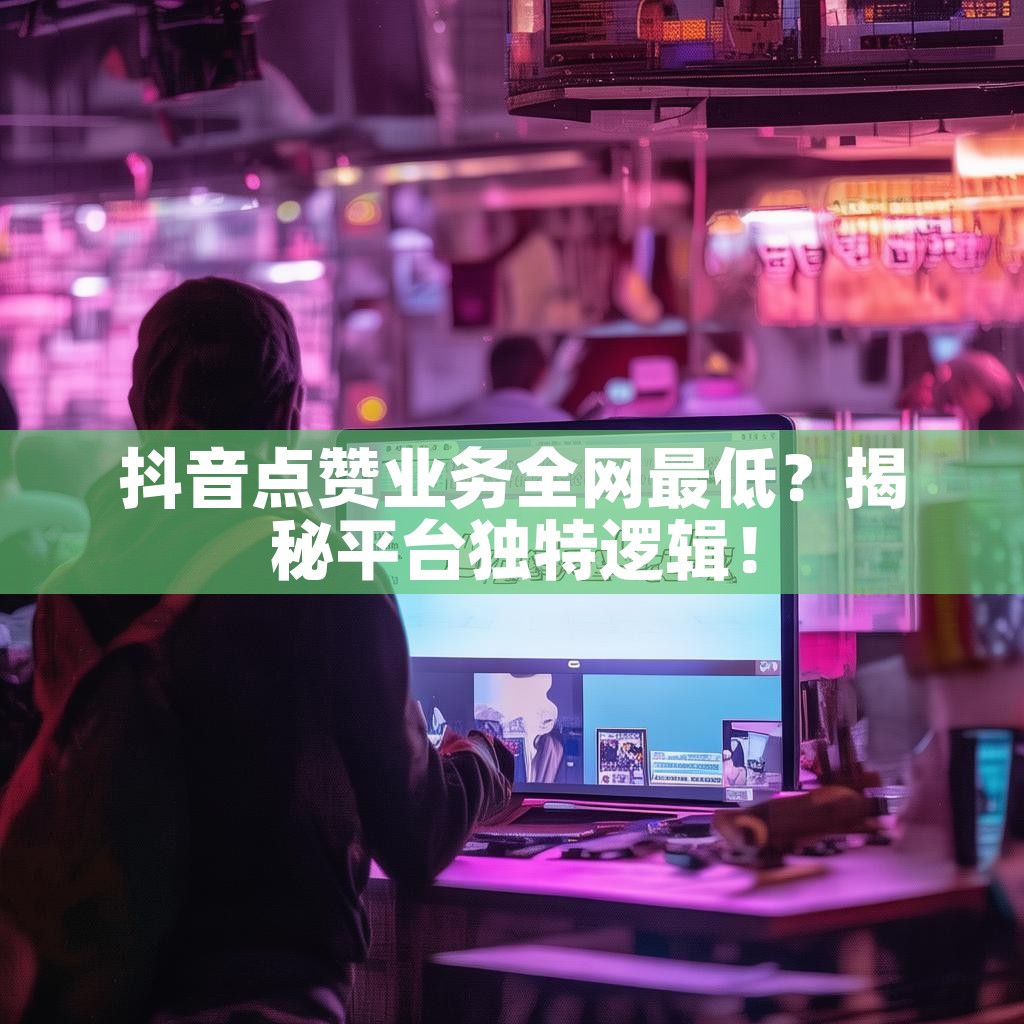 抖音点赞业务全网最低？揭秘平台独特逻辑！