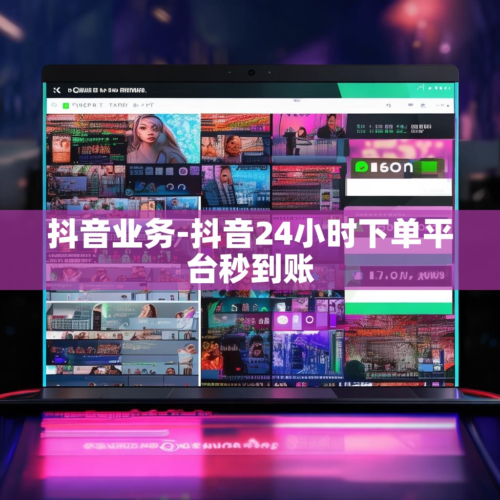 抖音业务-抖音24小时下单平台秒到账