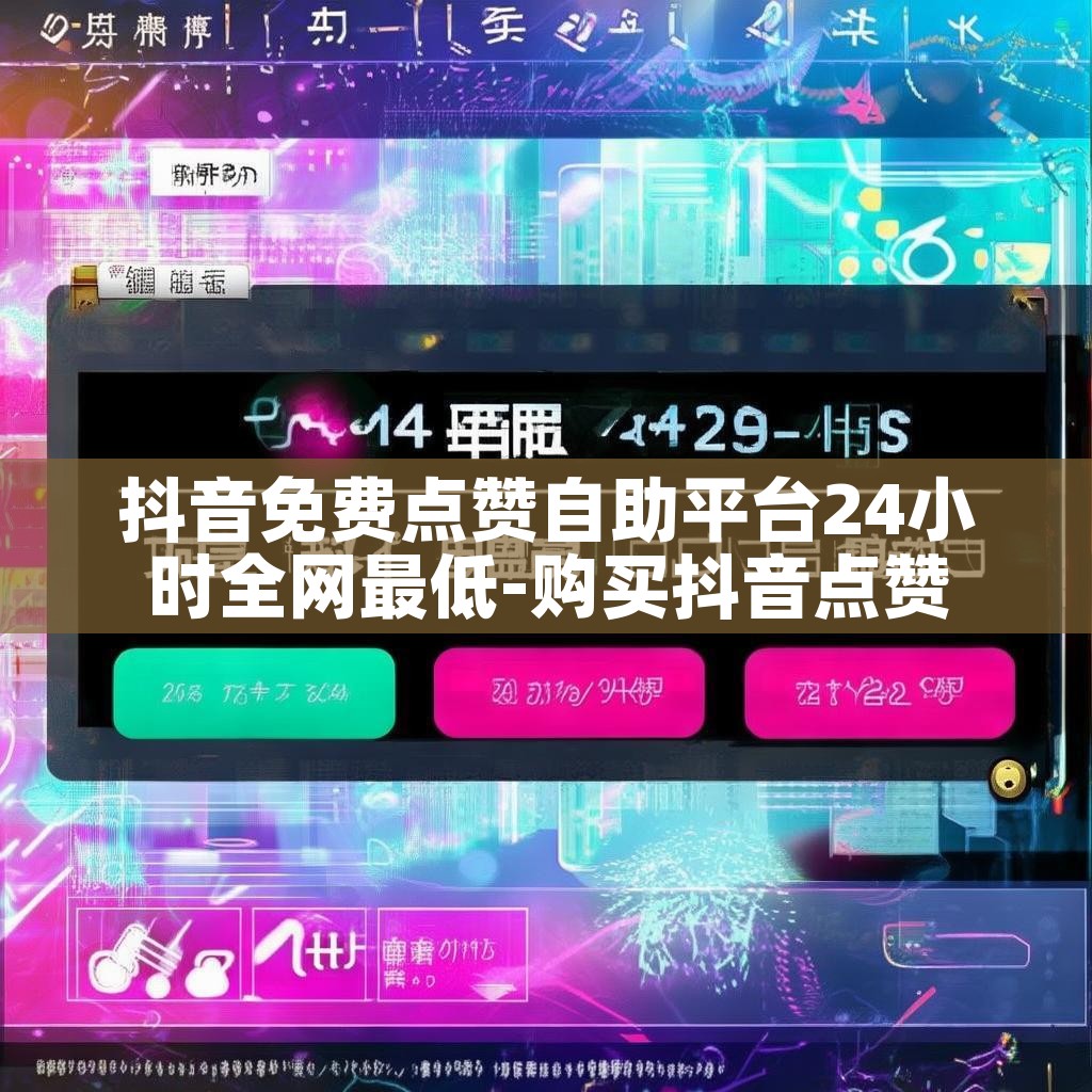抖音免费点赞自助平台24小时全网最低-购买抖音点赞