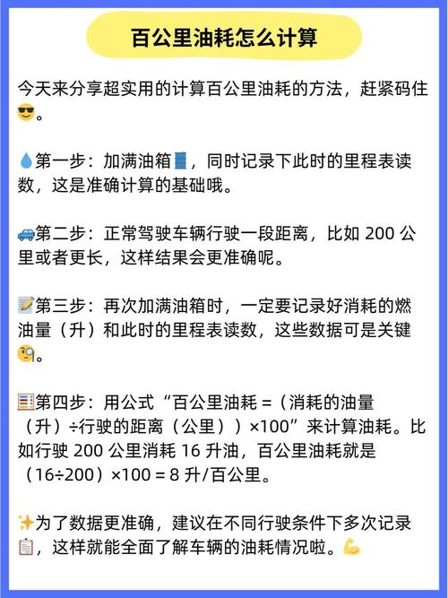 汽车油耗怎么算？百公里油耗计算公式分享