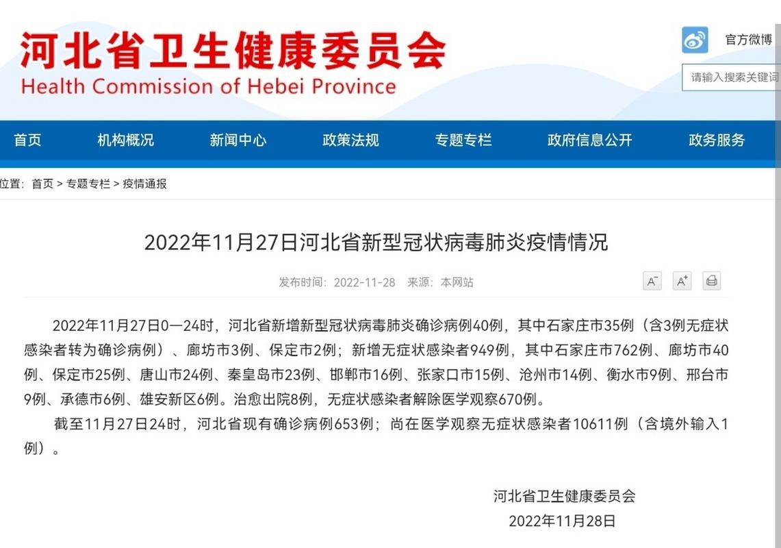 沧州疫情最新情况 2021年确诊病例数据