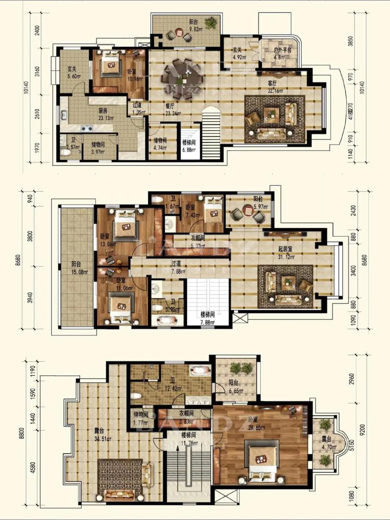 丰台别墅精装大盘点！多风格多配套，房价户型全解析