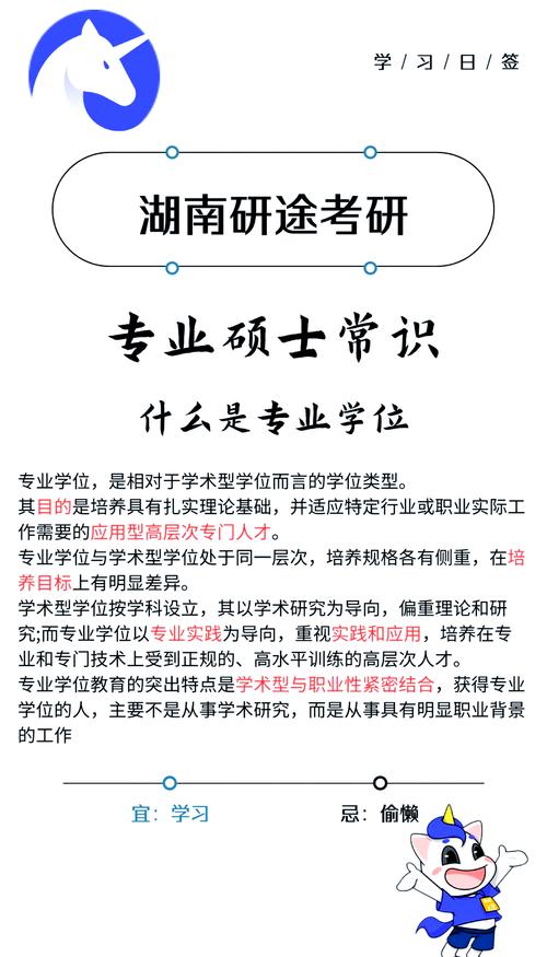 专业学位与学术学位区别：培养目标、方式及侧重方向全解析