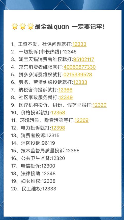 国家防疫办电话及相关投诉举报电话汇总，你知道几个？